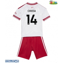 Liverpool Federico Chiesa #14 Bortedraktsett Barn 2026-27 Kortermet (+ Korte bukser)